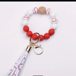 Baseball Bracelet KeyChain